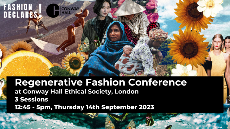 Regenerative fashion conference